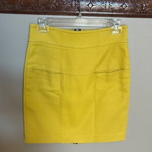 3.1 Phillip Lim Yellow cotton Women's mini Skirt exposed contrast back zipper 6